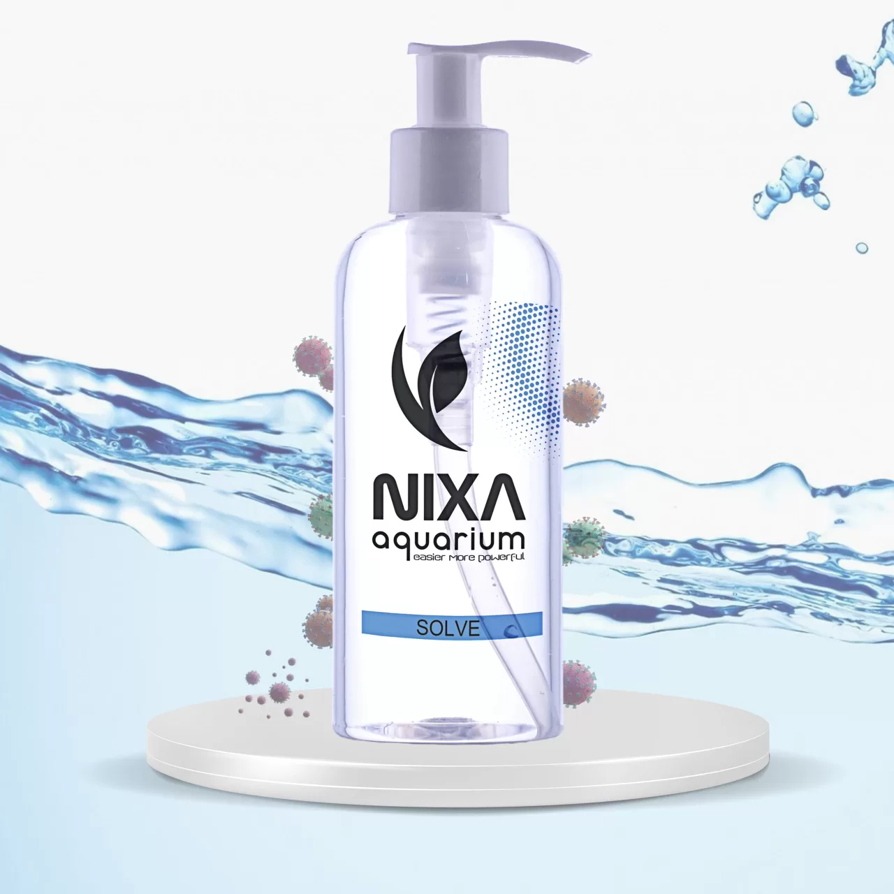 NIXA SOLVE 125 ml Akvaryum Yosun Giderici