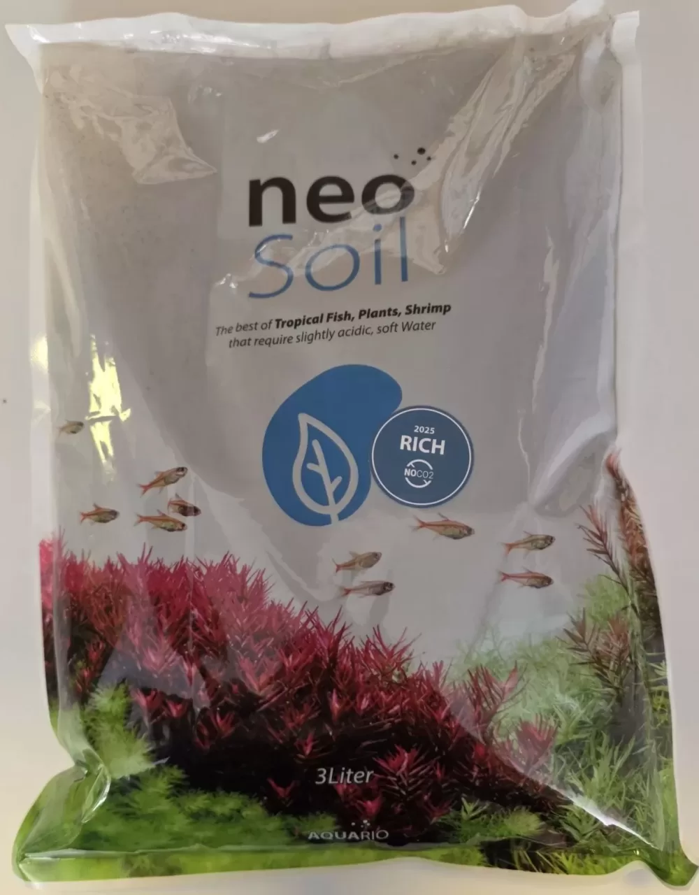AQUARIO Neo No CO2 Rich Plants Soil 3Lt