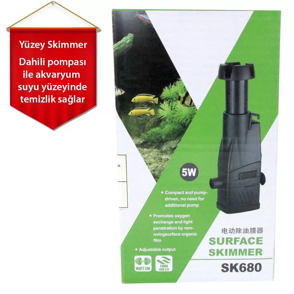 Yüzey Emici Filtre VENUSAQUA SK-680
