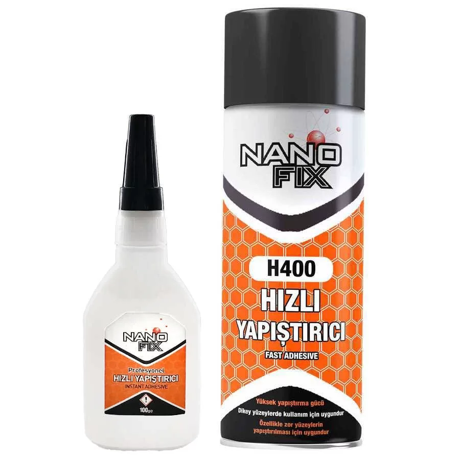 Nanofix Hızlı Yapıştırıcı Seti – 400 ml + 100 gr