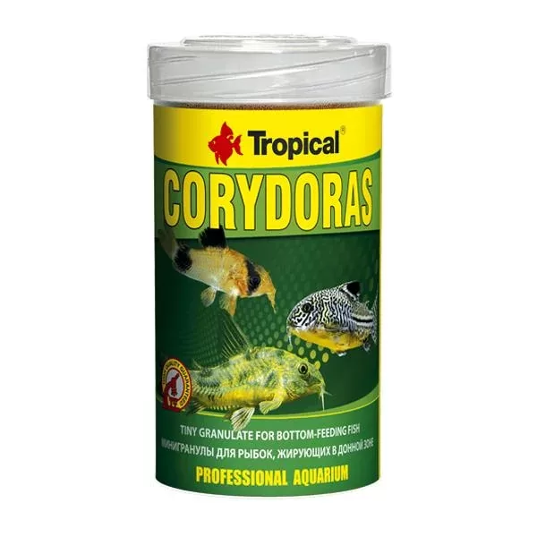 Tropical Balık Yemi Corydoras 68 gr Dip Balıkları İçin Granül
