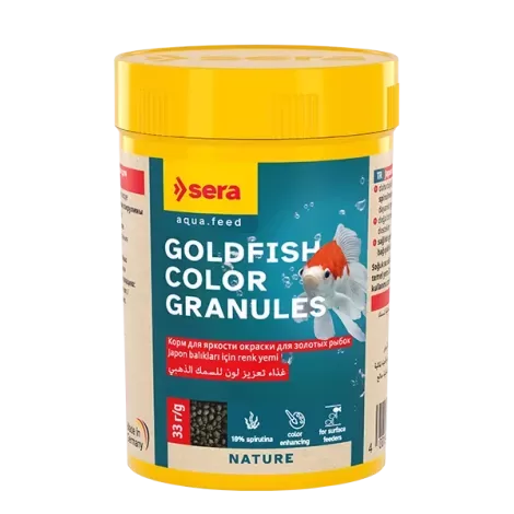 Sera Balık Yemi Goldfish Color Granules 33 gr Japon Balığı Renk Yemi