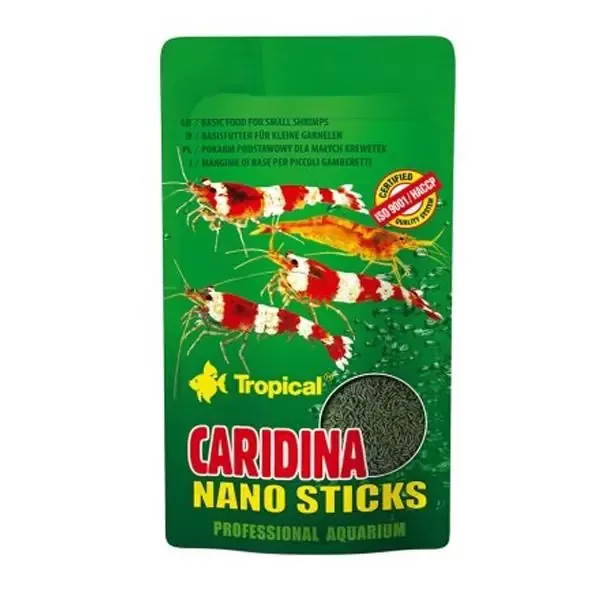Tropical Caridina Nano Sticks 10 gr Karides Yemi