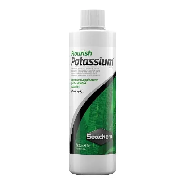 Seachem Flourish Potassium 250 ml Bitki Gübresi (Potasyum Takviyesi)