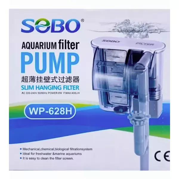 Sobo Mini Şelale Askı Filtre 400Lt/h 6W wp-628h
