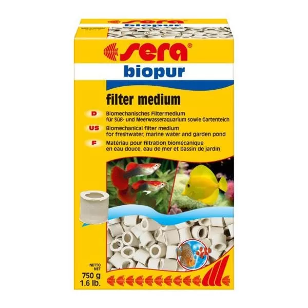 Sera Biopur 750 gr Filtre Malzemesi