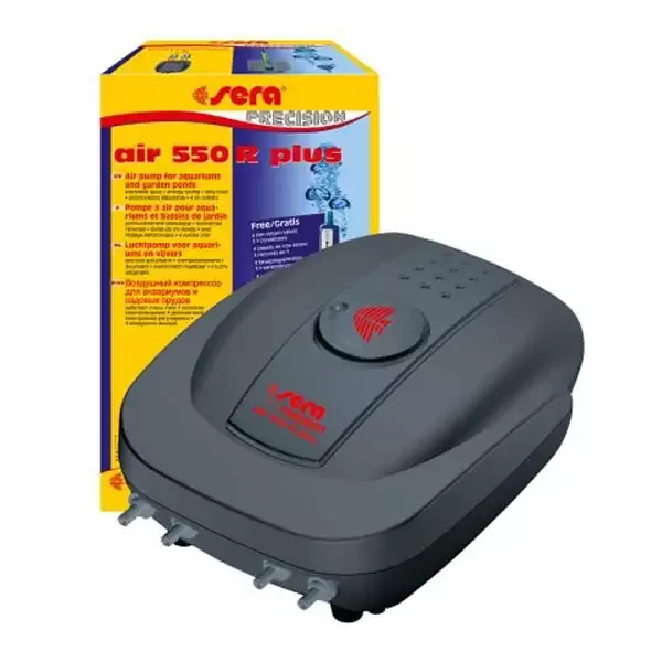 Sera Air 550 R Plus 4 Çıkışlı Akvaryum Hava Motoru | Akvaryum Malzemeleri