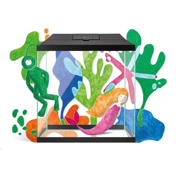 Aquael Akvaryum Set 19 Lt Leddy Mini 35