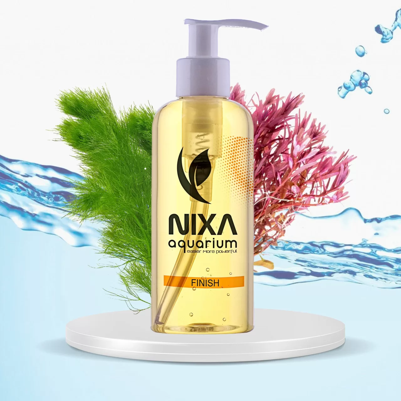 NIXA FINISH Akvaryum Bitki Gübresi 200 ml Çok Bitkili Akvaryumlar İçin